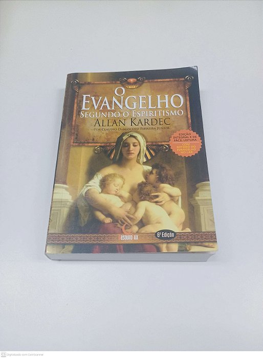 Livro o Evangelho - Segundo o Espiritismo Autor Kardec, Allan (2019) [usado]