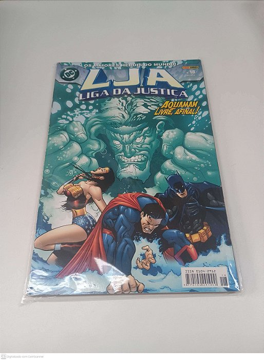 Gibi Liga da Justiça 1 Serie - N 18 Autor Trindade, Levi (2004) [seminovo]