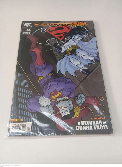 Gibi Superman & Batman Nº 13 Autor Denardin, Fabiano (2006) [seminovo]