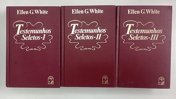 Livro Testemunhos Seletos 3 Vol. Autor White, Ellen G. (1985) [usado]