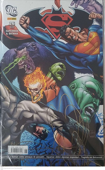 Gibi Superman & Batman Nº 26 Autor Trindade, Levi (2007) [seminovo]