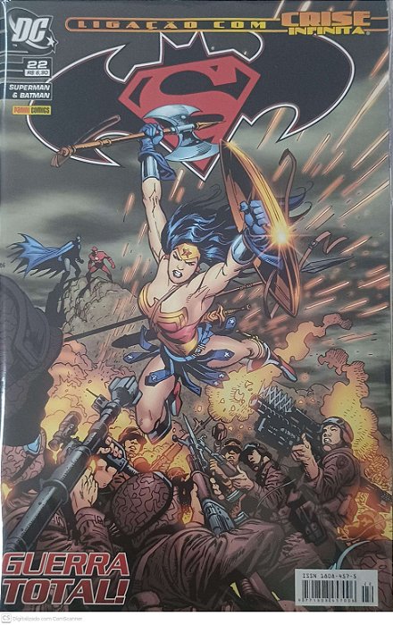 Gibi Superman & Batman Nº 22 Autor Trindade, Levi (2007) [seminovo]