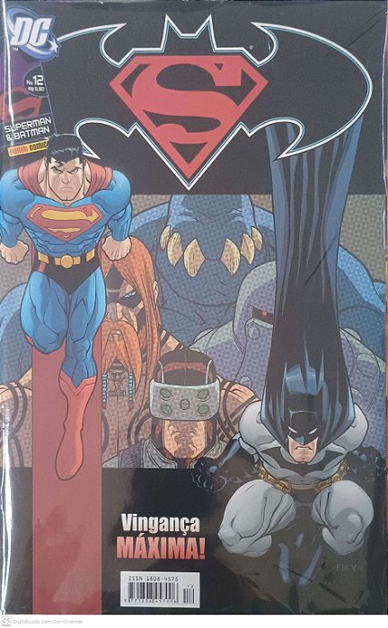 Gibi Superman & Batman Nº 12 Autor Trindade, Levi (2006) [seminovo]
