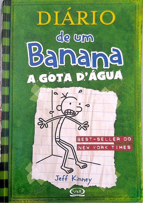 Livro a Gota D´água [diário de um Banana; 3] Autor Kinney, Jeff (2012) [seminovo]