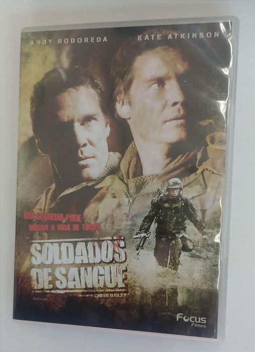 Dvd Soldados de Sangue Editora [seminovo]