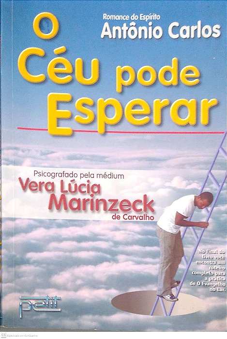 Livro o Céu Pode Esperar Autor Carvalho, Vera Lúsica Marinzeck de (2005) [usado]