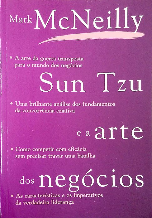 Livro Sun Tzu e a Arte dos Negócios Autor Mcneilly, Mark (1999) [seminovo]
