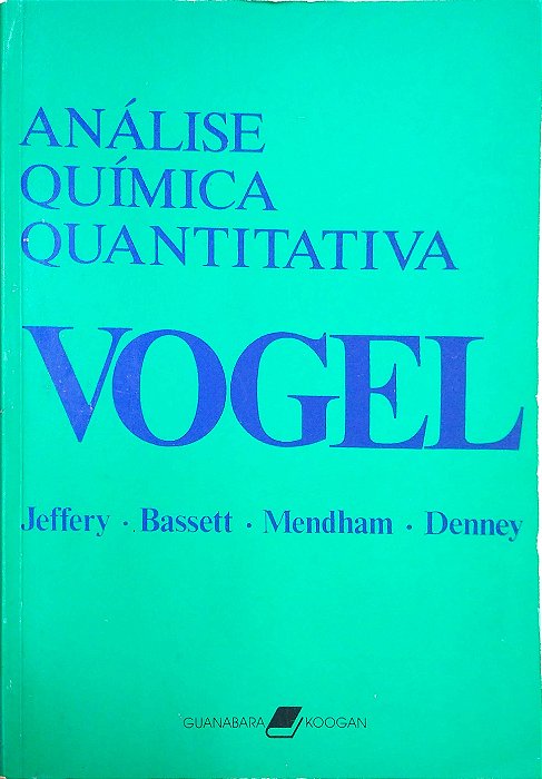 Livro Análise Química Quantitativa Autor Vogel (1992) [usado]