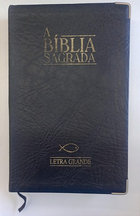 Livro Bíblia Almeida Letra Grande Autor Vários Artistas (1997) [usado]