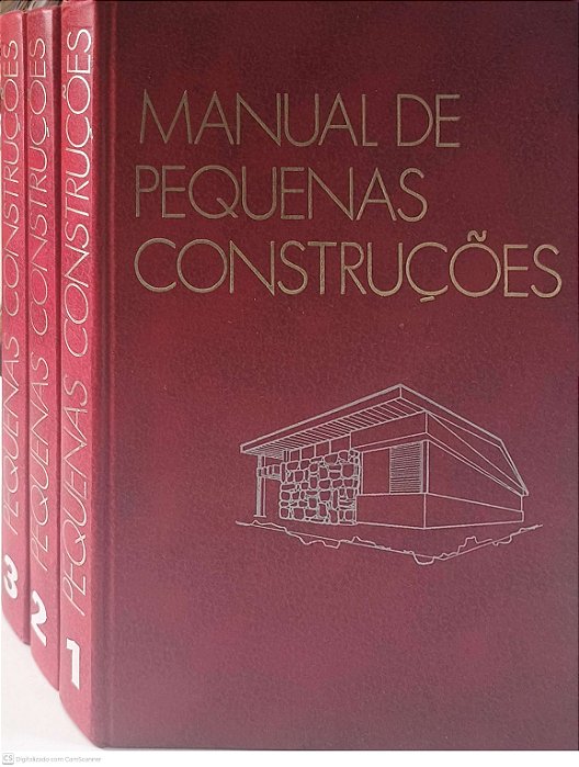 Livro Coleção Manual de Pequenas Construções Volumes de 1 À 3 Autor Baud, Gérard [usado]