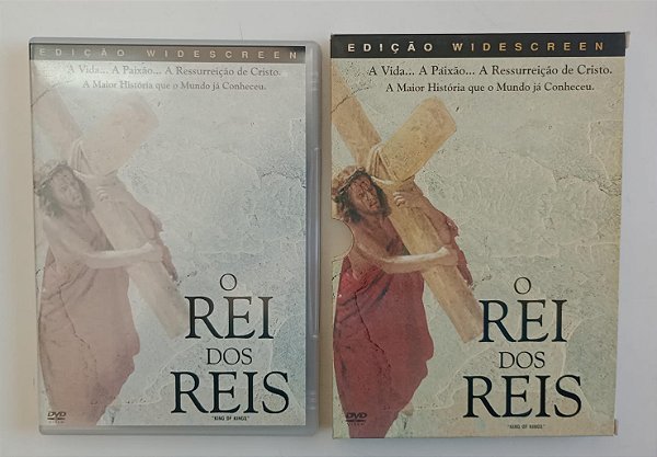 Dvd o Rei dos Reis (c/ Luva) Editora (2003) [seminovo]