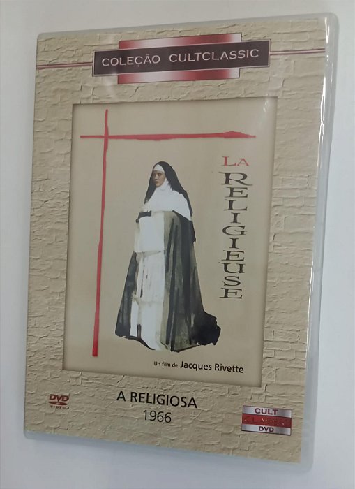 Dvd a Religiosa (1966) Editora Jacques Rivette (2009) [seminovo]