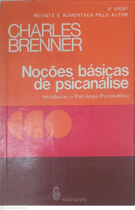 Livro Noções Básicas de Psicanálise Autor Branner, Charles [usado]