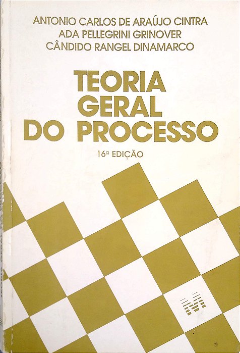 Livro Teoria Geral do Processo Autor Cintra, Antonio Carlos de Araújo (2000) [usado]