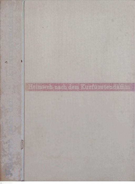 Livro Heimweh Nach Dem Kurfurstendamm Autor Pem (1952) [usado]