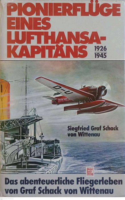 Livro Pionierfluge Eines Lufthansakapitans Autor Wittenau, Siegfried [usado]