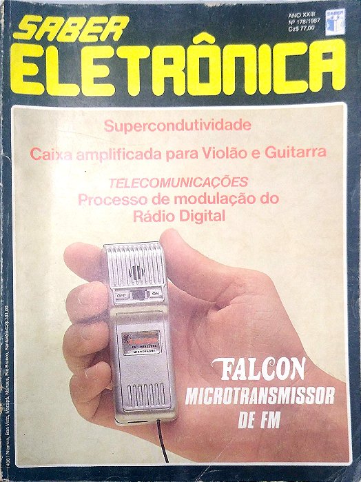 Revista Saber Eletrônica Nº 178 - Ano Xxiii Autor (1987) [usado]