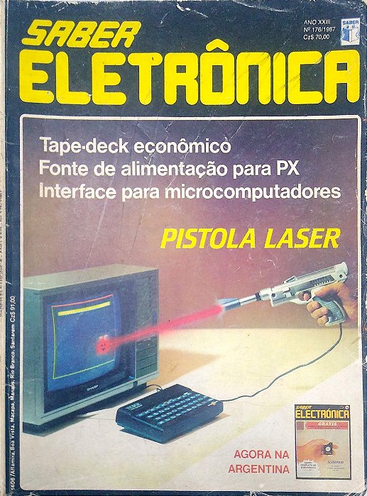 Revista Saber Eletrônica Nº 176 - Ano Xxiii Autor (1987) [usado]