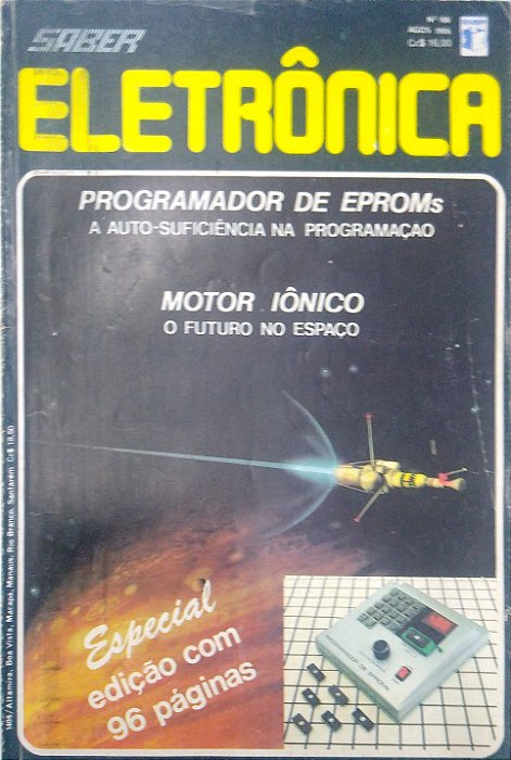 Revista Saber Eletrônica Nº 166 - Ano 1986 Autor (1986) [usado]