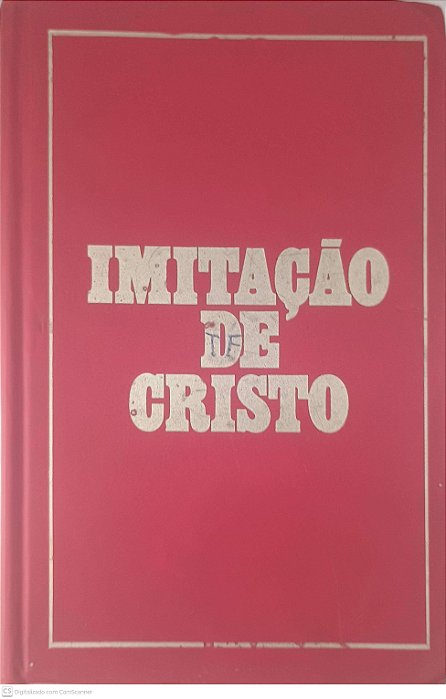 Livro Imitação de Cristo Autor Obstat, Nihil (1979) [usado]