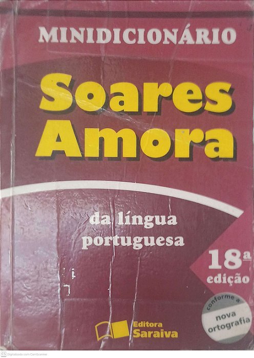 Livro Minidicionário Autor Amora, Soares (2008) [usado]
