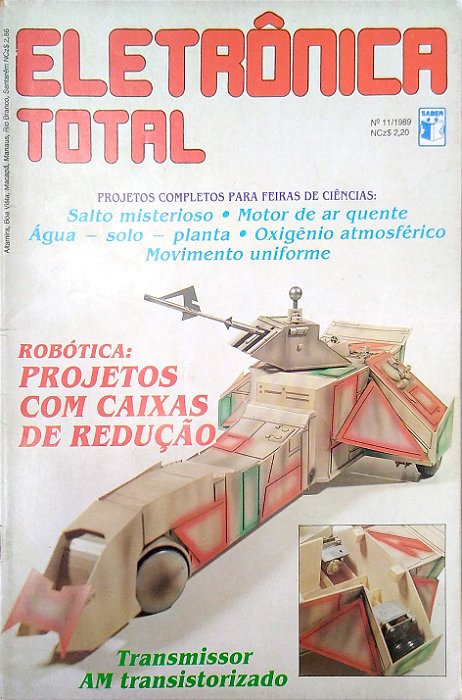 Revista Eletrônica Total Nº 11 - Ano 1989 Autor (1989) [usado]