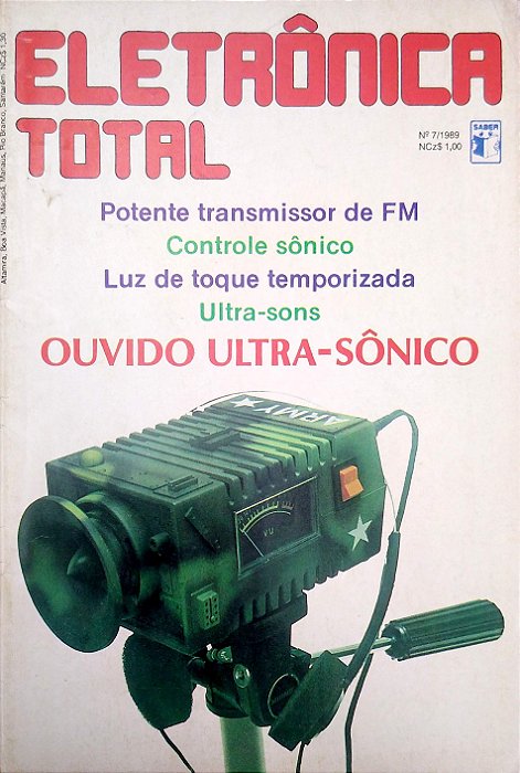 Revista Eletrônica Total Nº 7 - Ano 1989 Autor (1989) [usado]