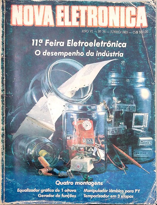 Revista Nova Eletrônica Nº 76 - Ano Vi Autor (1983) [usado]