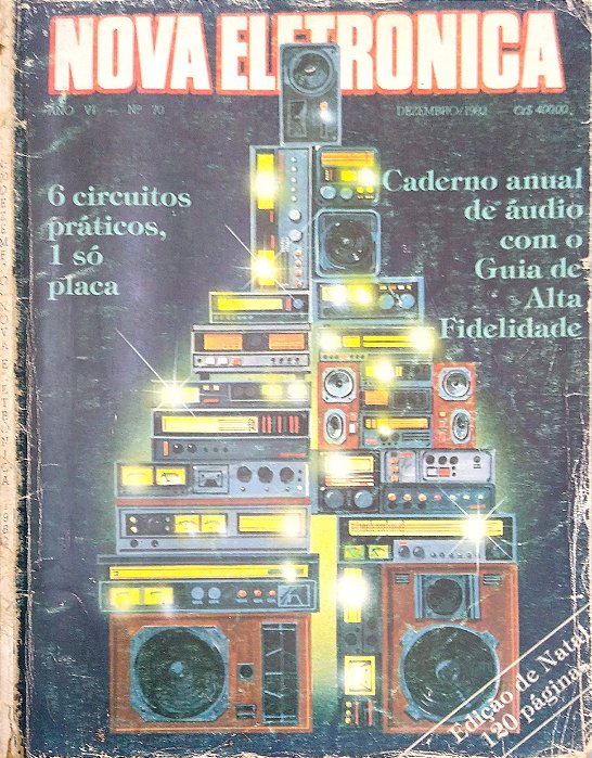 Revista Nova Eletrônica Nº 70 - Ano Vi Autor (1982) [usado]