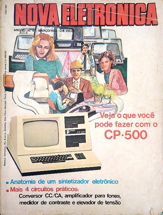 Revista Nova Eletrônica Nº 61 - Ano 1982 Autor (1982) [usado]