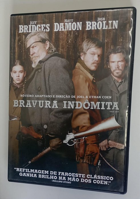 Dvd Bravura Indômita (2010) Editora (2011) [usado]