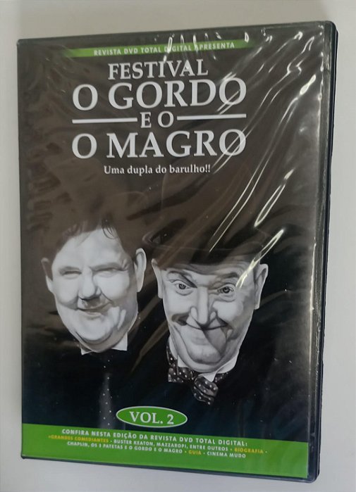 Dvd Festival o Gordo e o Magro 2 Editora [seminovo]