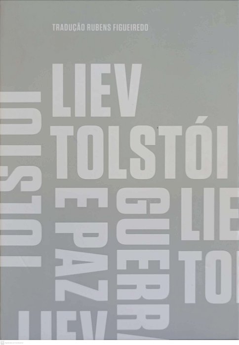 Livro [box] Guerra e Paz (2 Volumes) Autor Tolstói, Liev (2013) [seminovo]