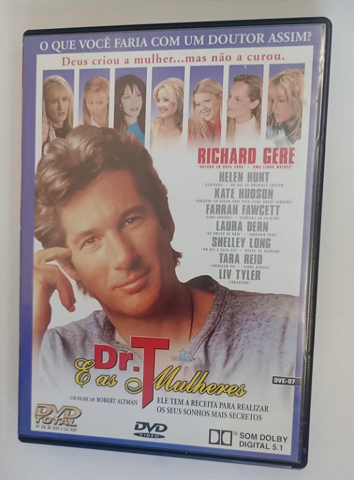 Dvd Dr. T e as Mulheres Editora [usado]