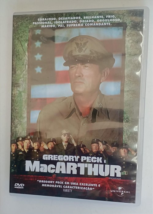Dvd Macarthur Editora [seminovo]