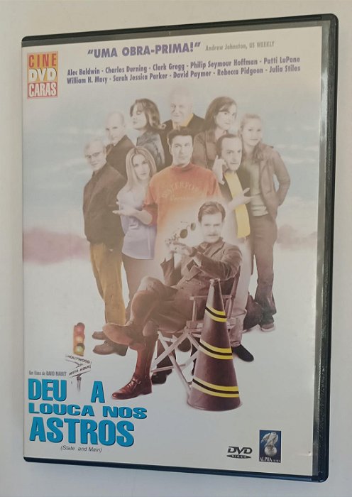 Dvd Deu a Louca nos Astros Editora [usado]