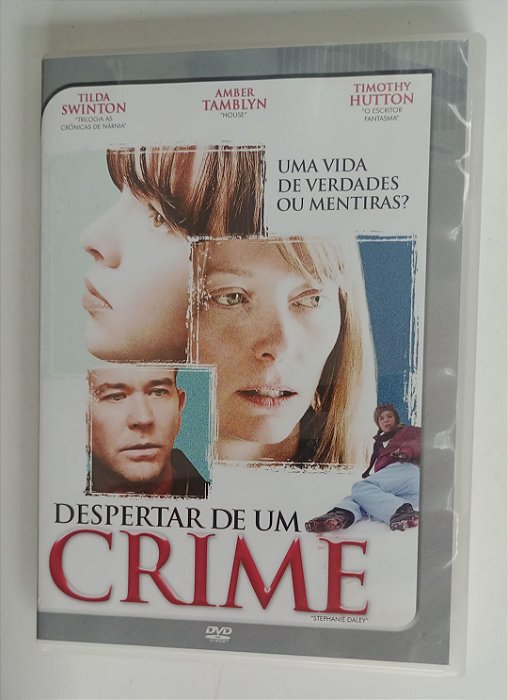 Dvd Despertar de um Crime Editora [usado]