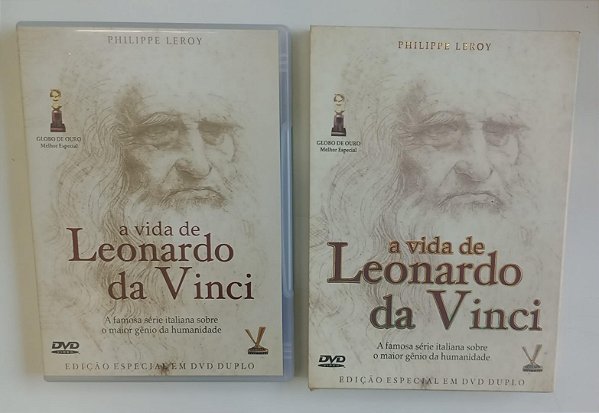 Dvd a Vida do Leonardo da Vinci Editora [seminovo]