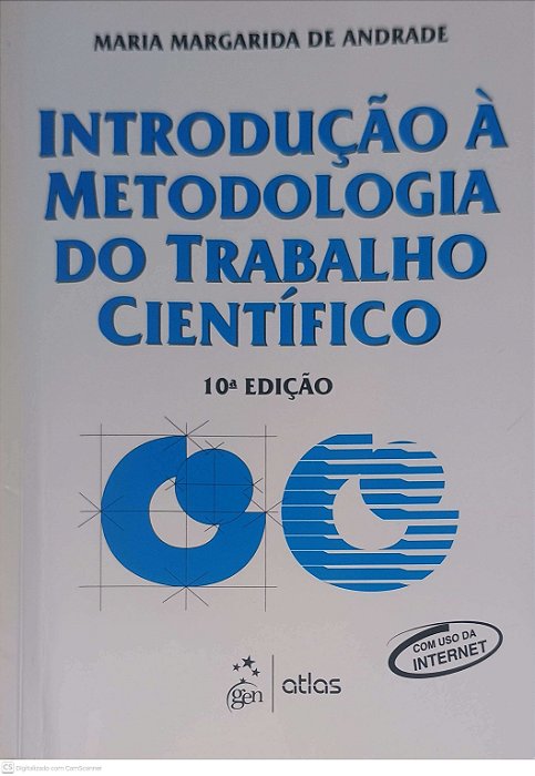 Livro Introdução À Metodologia do Trabalho Cientifico Autor Andrade, Maria Margarida de (2010) [usado]