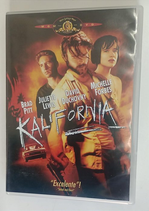 Dvd Kalifornia Editora (2001) [seminovo]