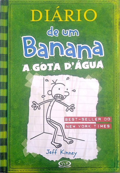Livro a Gota D''água [diário de um Banana; 3] Autor Kinney, Jeff (2010) [seminovo]