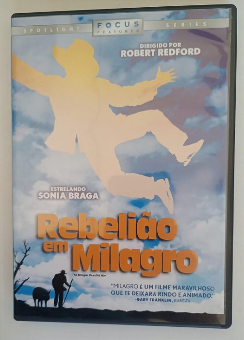 Dvd Rebelião em Milagro Editora (2007) [seminovo]
