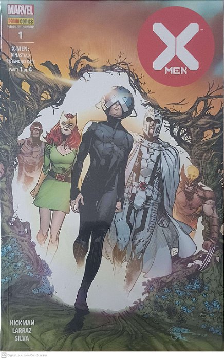 Gibi X-men: Dinastia X Potência de X - Parte 1 de 4 Autor Hickman, Larrraz e Silva (2020) [seminovo]
