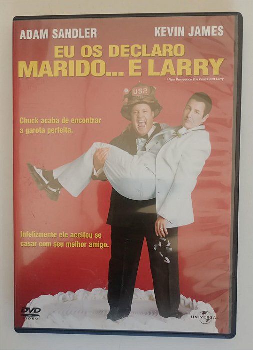 Dvd Eu os Declaro Marido e Larry Editora (2010) [usado]