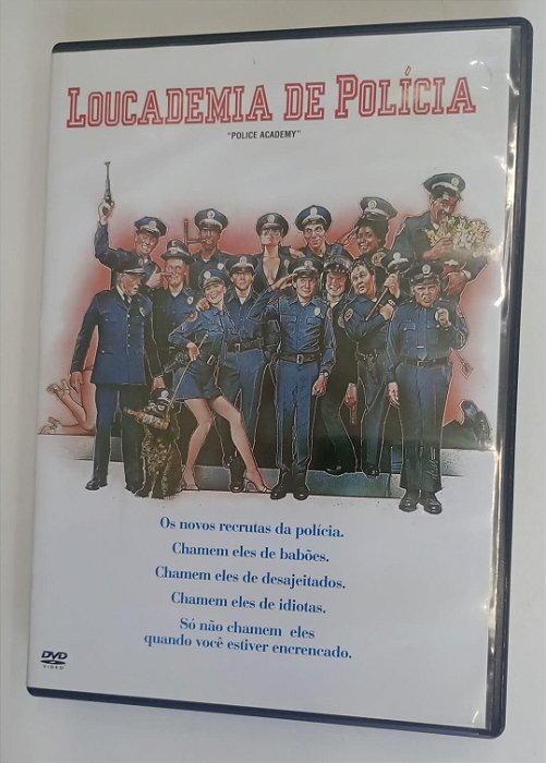 Dvd Loucademia de Polícia Editora (2005) [usado]