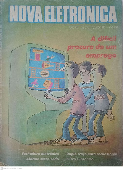 Revista Nova Eletronica Nº 77 - Ano 1983 Autor Desconhecido (1983) [usado]
