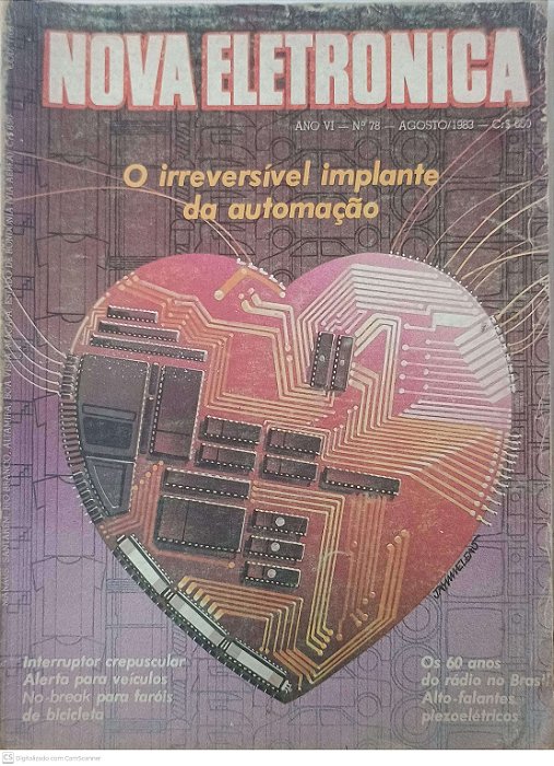 Revista Nova Eletronica Nº 78 - Ano1983 Autor Desconhecido (1983) [usado]