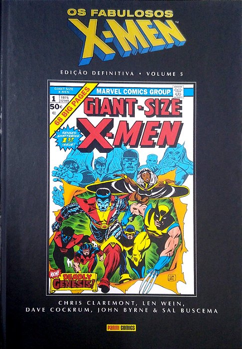 Gibi os Fabulosos X-men - Edição Definitiva #5 Autor Claremont, Chris (2023) [seminovo]