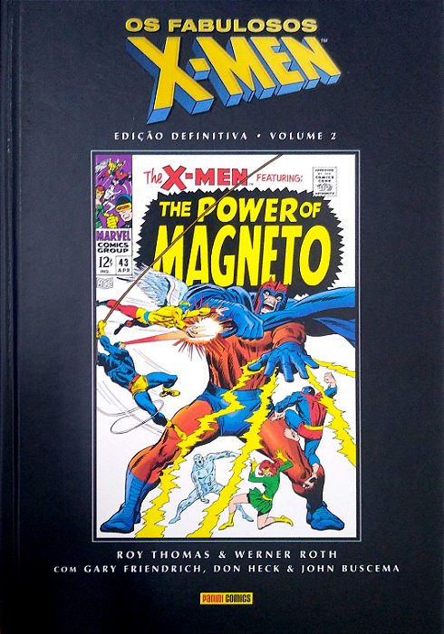 Gibi os Fabulosos X-men - Edição Definitiva #2 Autor Thomas, Roy (2022) [seminovo]