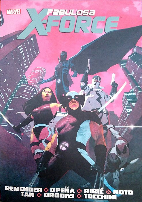 Gibi Fabulosa X-force [omnibus] Autor Remender, Rick (2022) [seminovo]